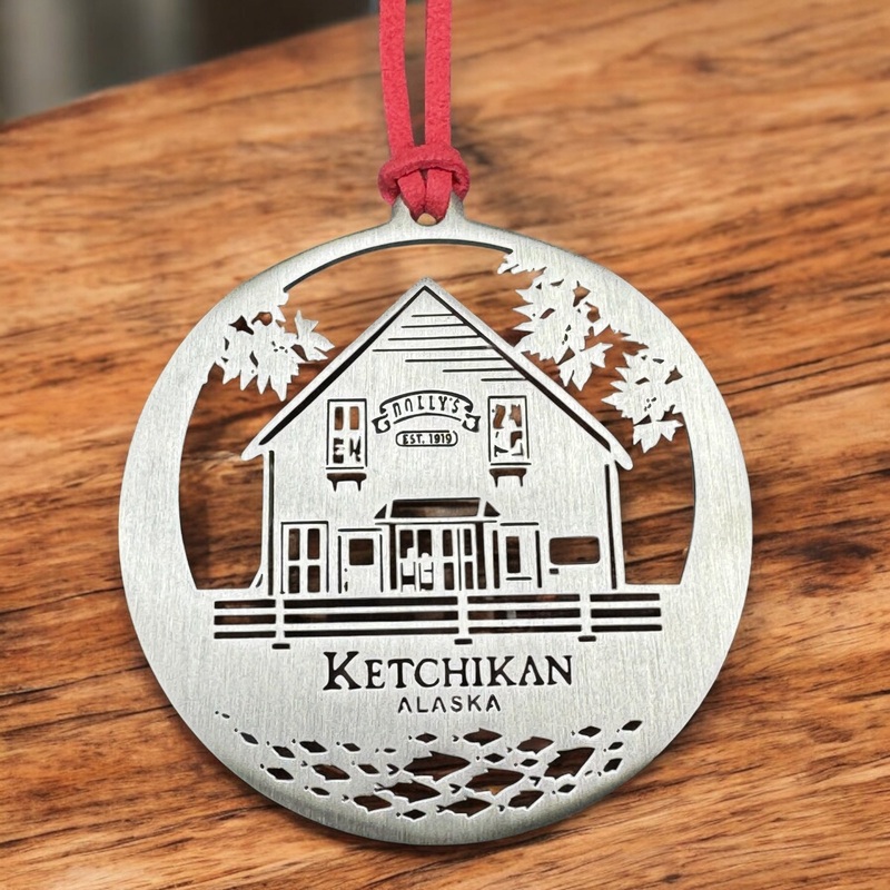 Dolly’s House Ketchikan Ornament