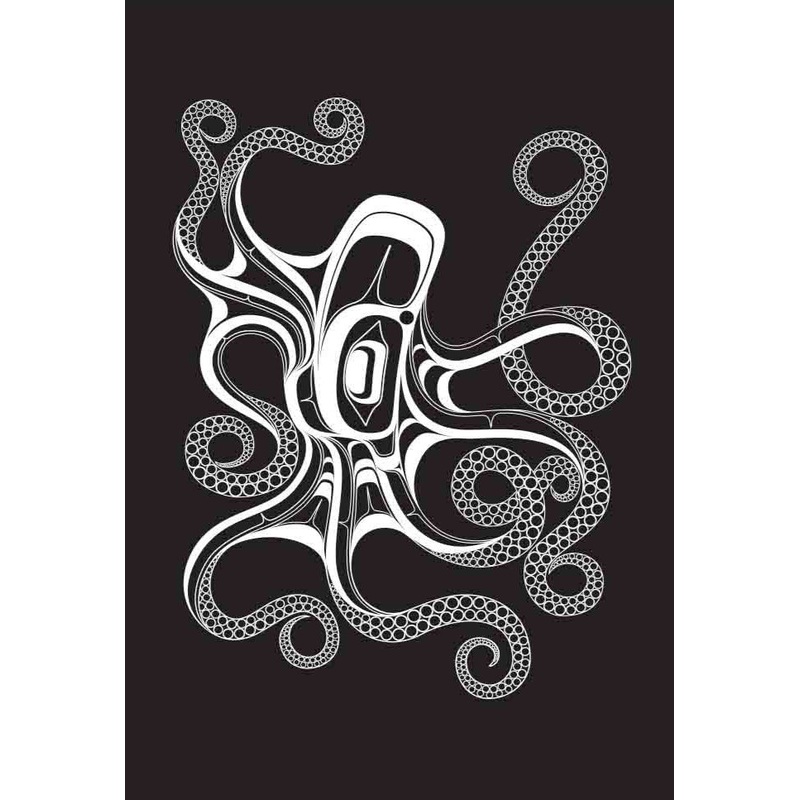Octopus Postcard