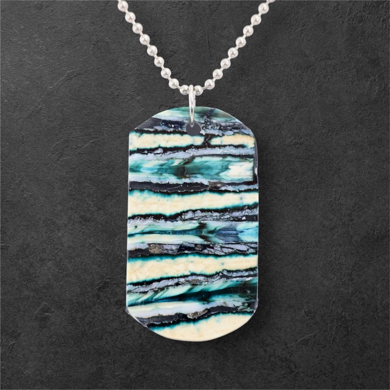 Mammoth Tooth Dog Tag