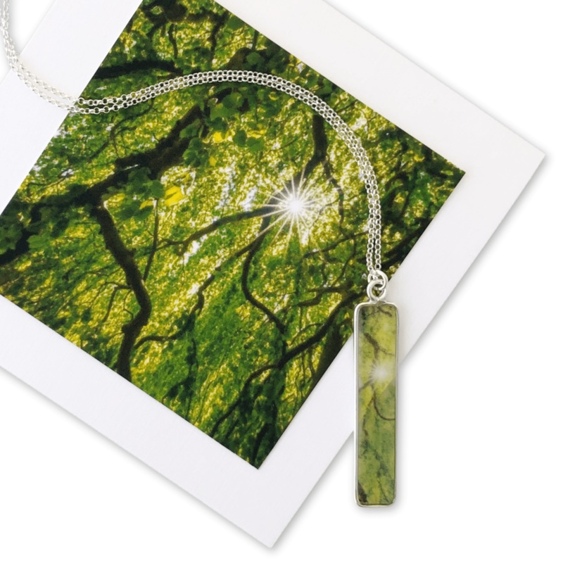 Woodland Vertical Bar Necklace
