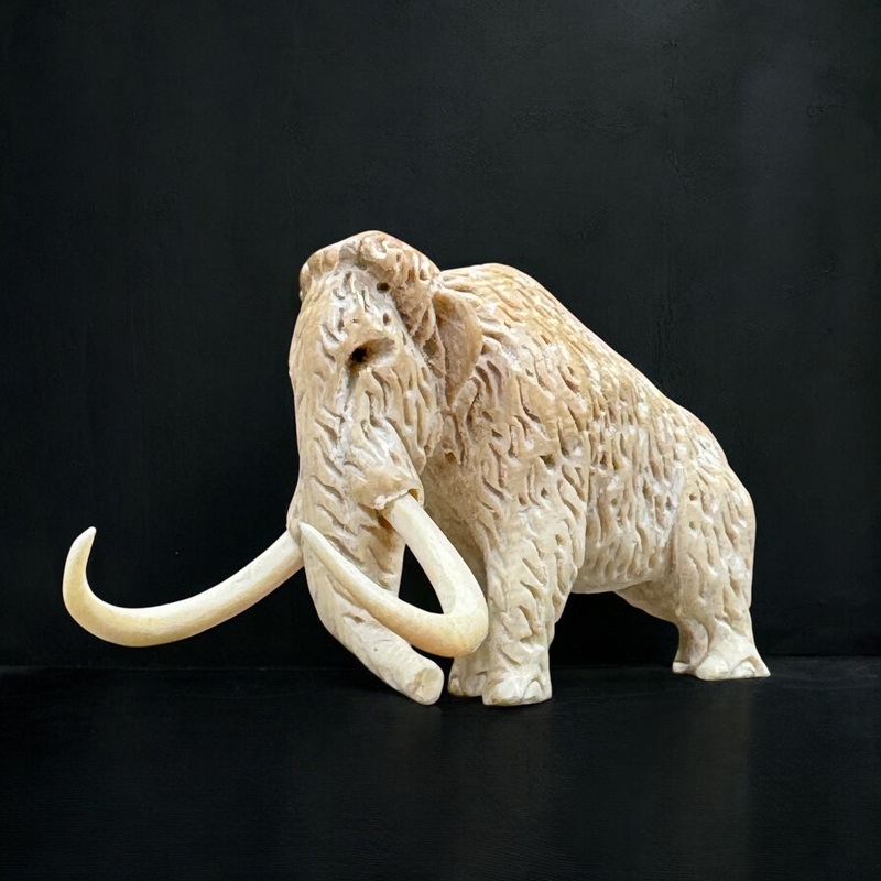 Woolly Mammoth Carving