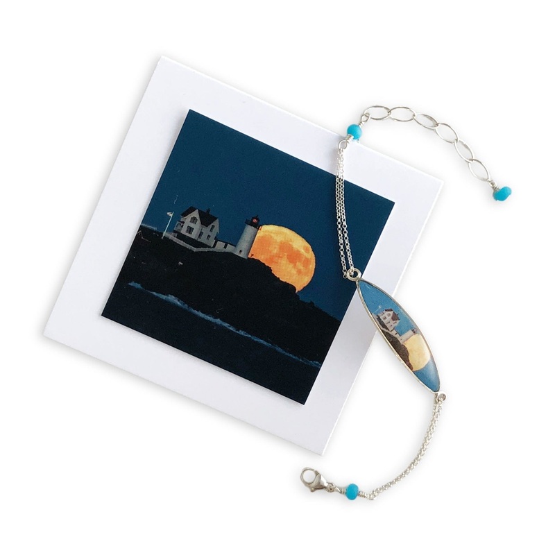 Full Moon Lighthouse Surf Bracelet  – Sale