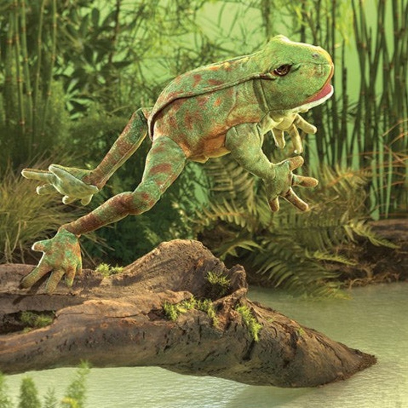 Jumping Frog Puppet