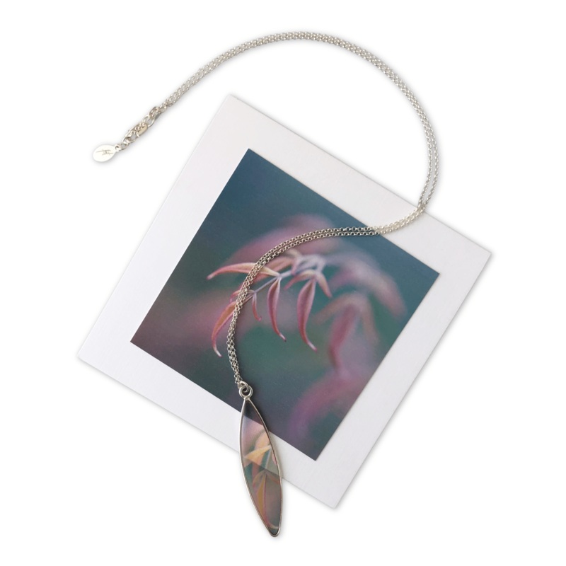 Red Leaf Surf Necklace