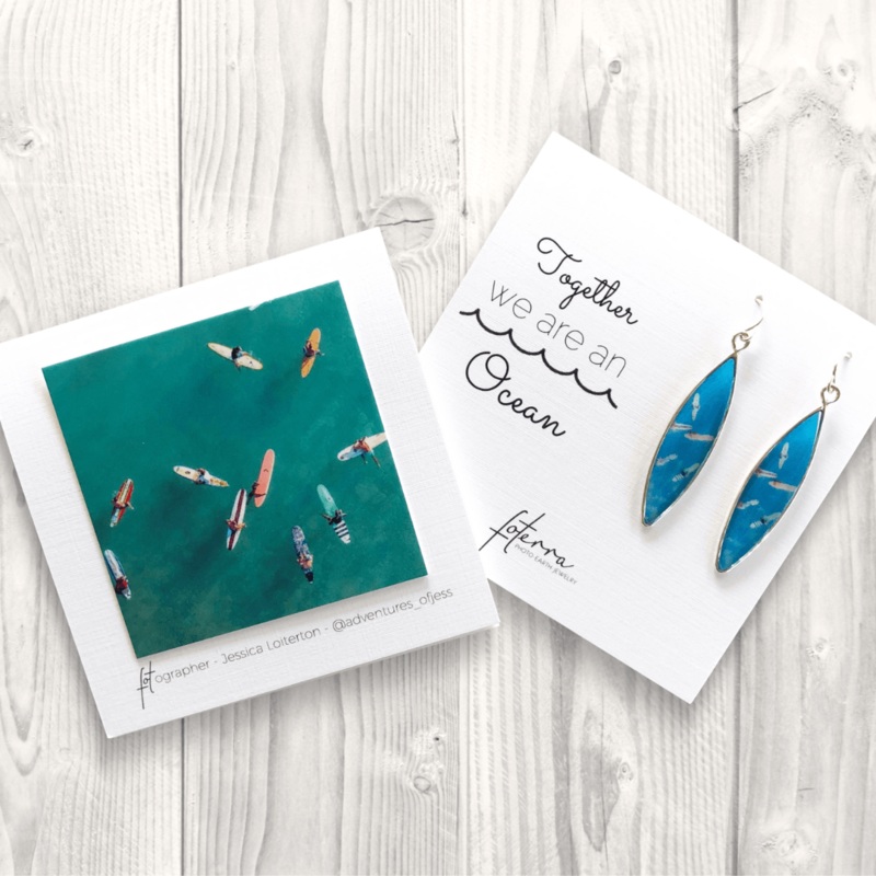 We Are an Ocean Earrings – Sale