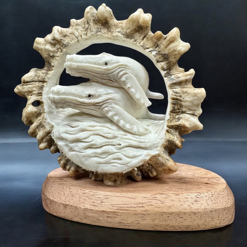 Humpback Carving