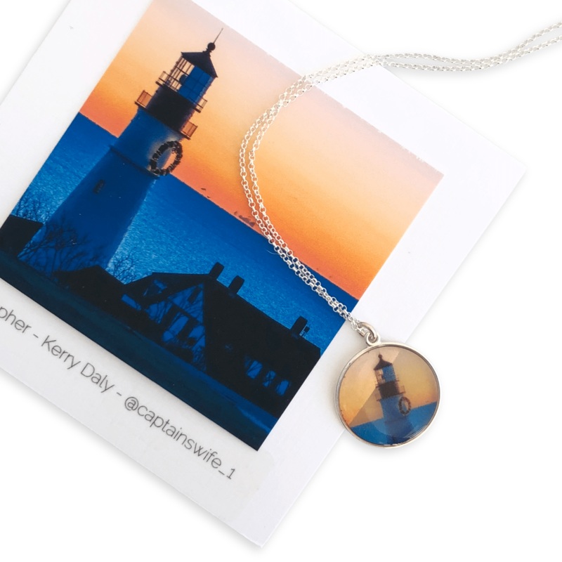 Lighthouse Large Circle Necklace