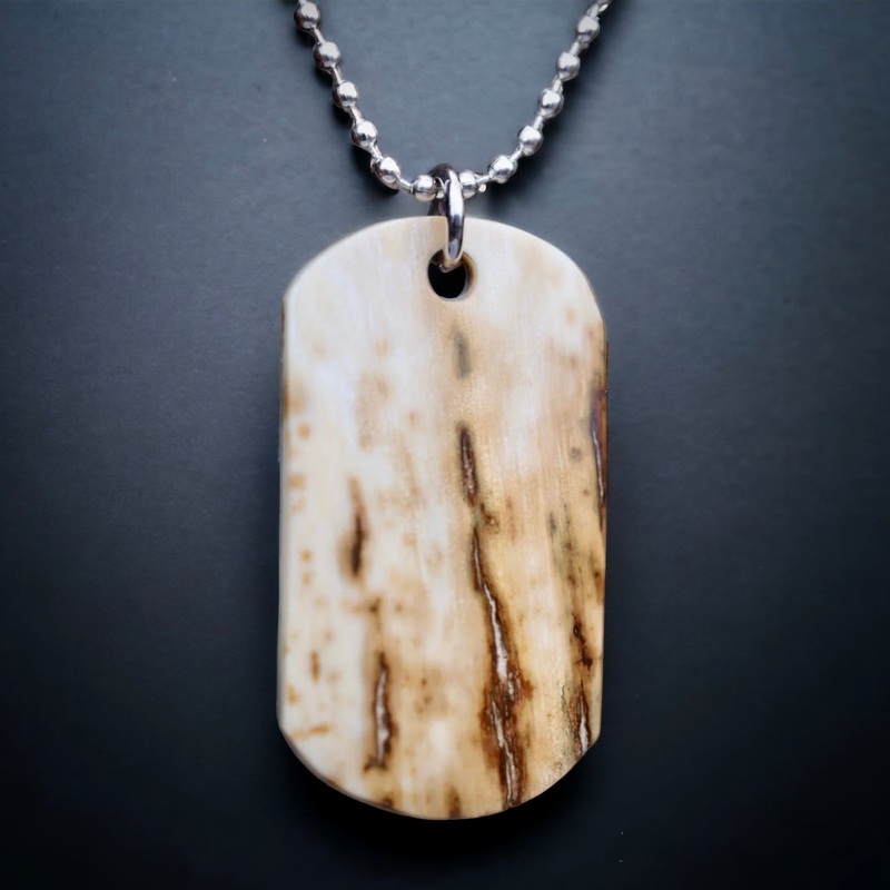 Mammoth Ivory Dog Tag