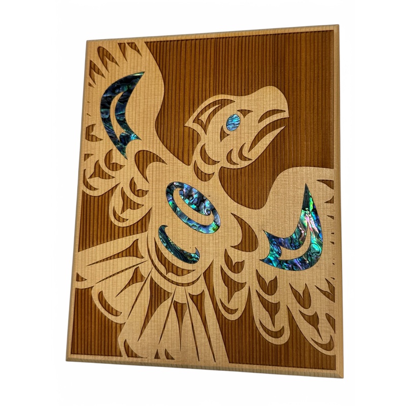 Thunderbird Cedar Plaque