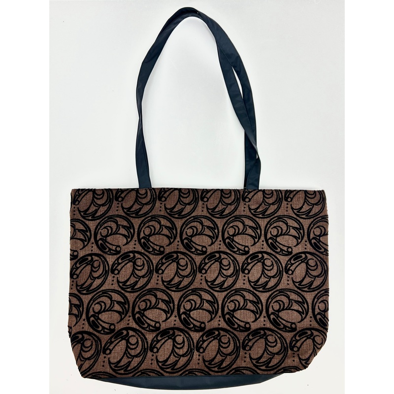 Zippered Tote – Raven