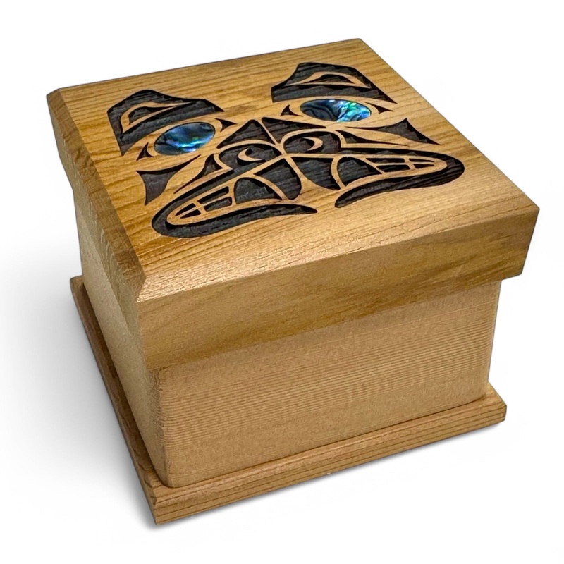 Bear Bentwood Box