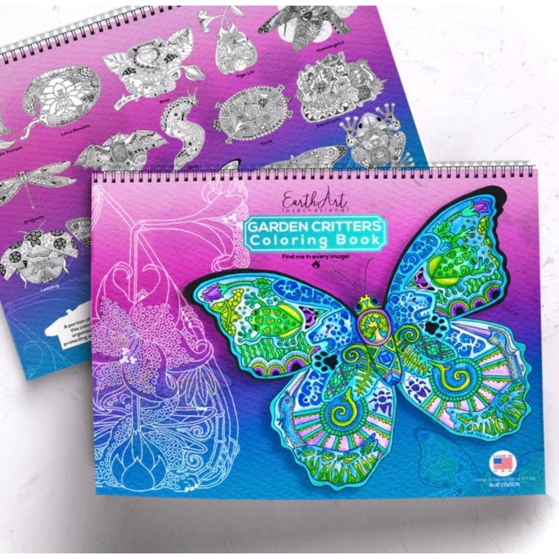 Garden Critters Coloring Book