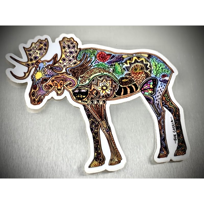 Moose Sticker