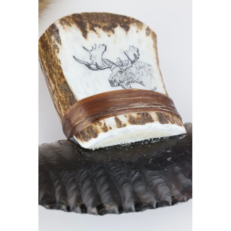 Obsidian ULU w/ Moose