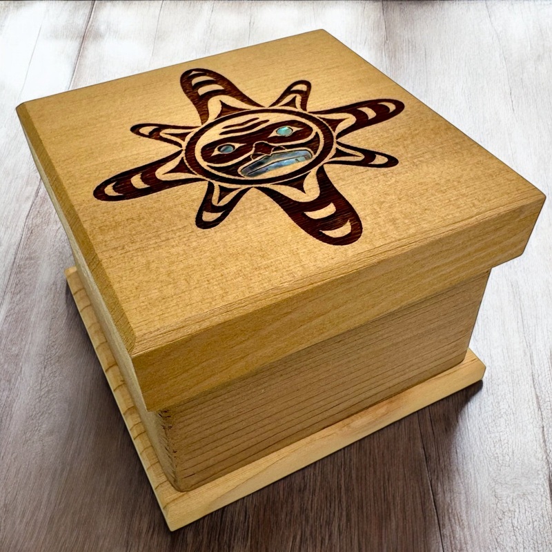 Sun Bentwood Box