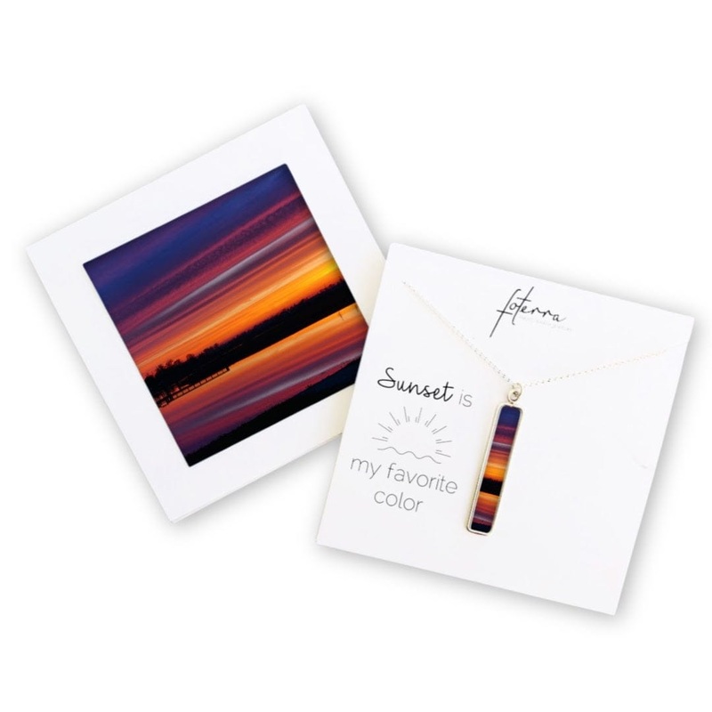 Sunset Mirror Necklace