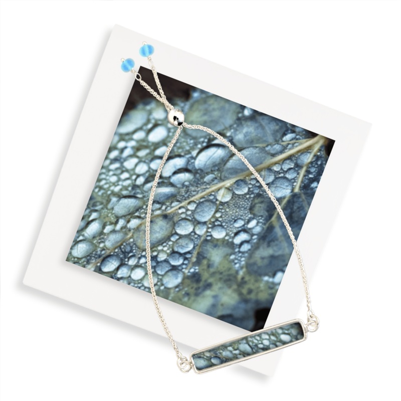 Droplets Bar Chain Bracelet