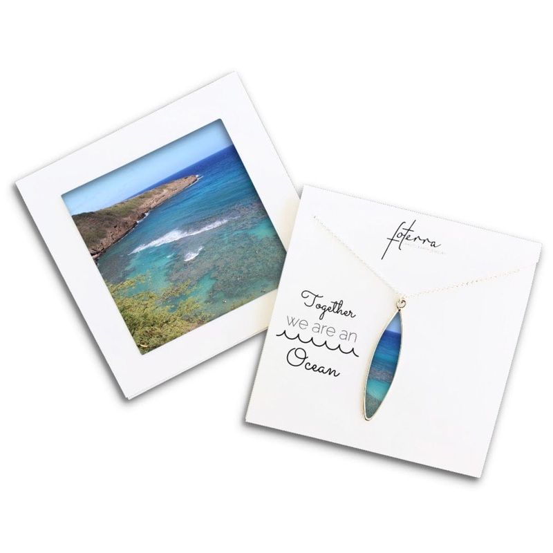 Hanauma Bay Surf Necklace