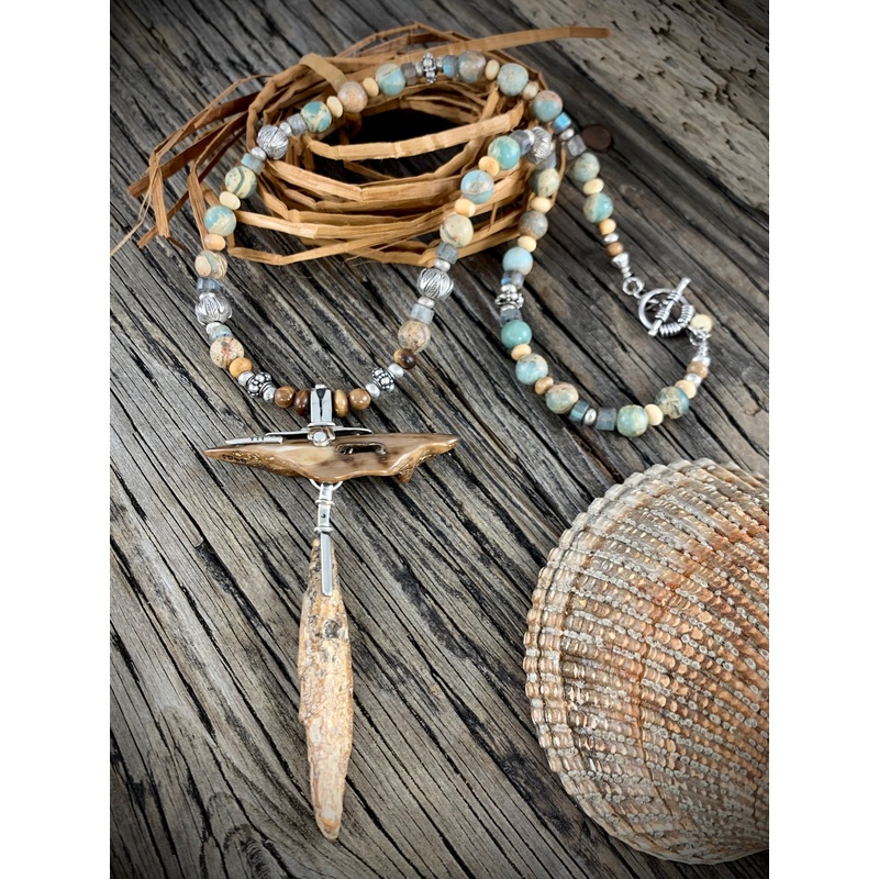 Ivory Artifact Necklace