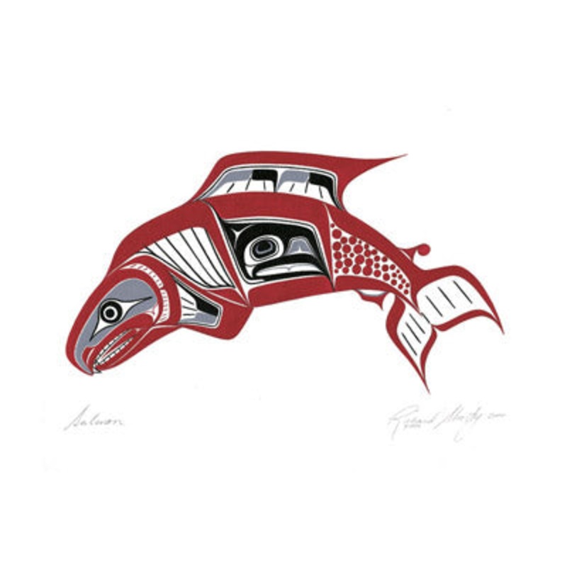 Salmon by Richard Shorty