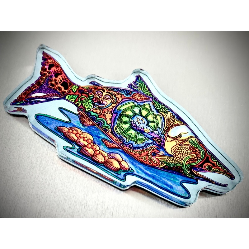 Salmon Magnet