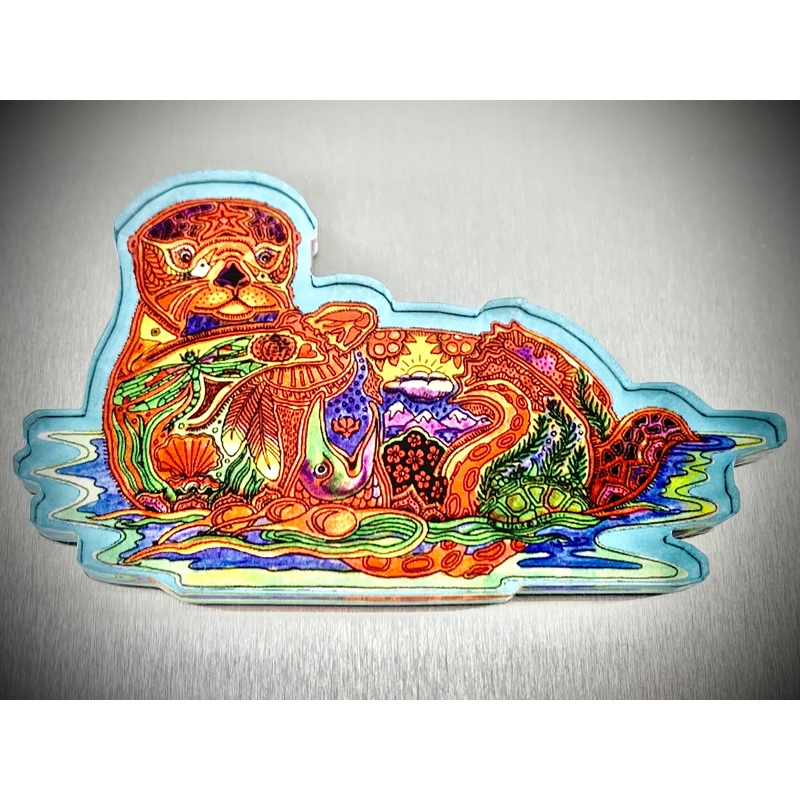 Sea Otter Magnet
