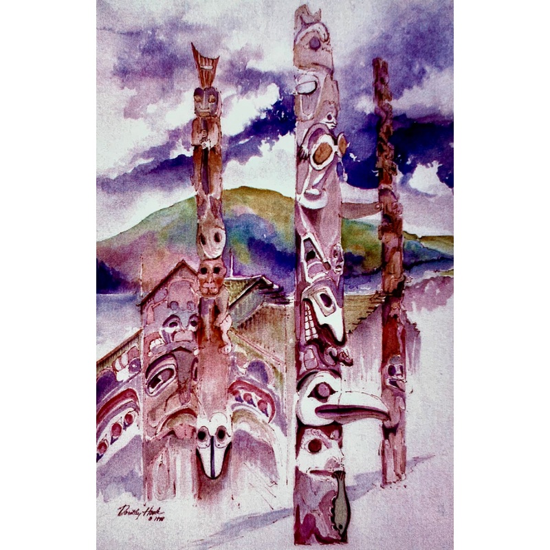 Totem Pole Watercolor Pack