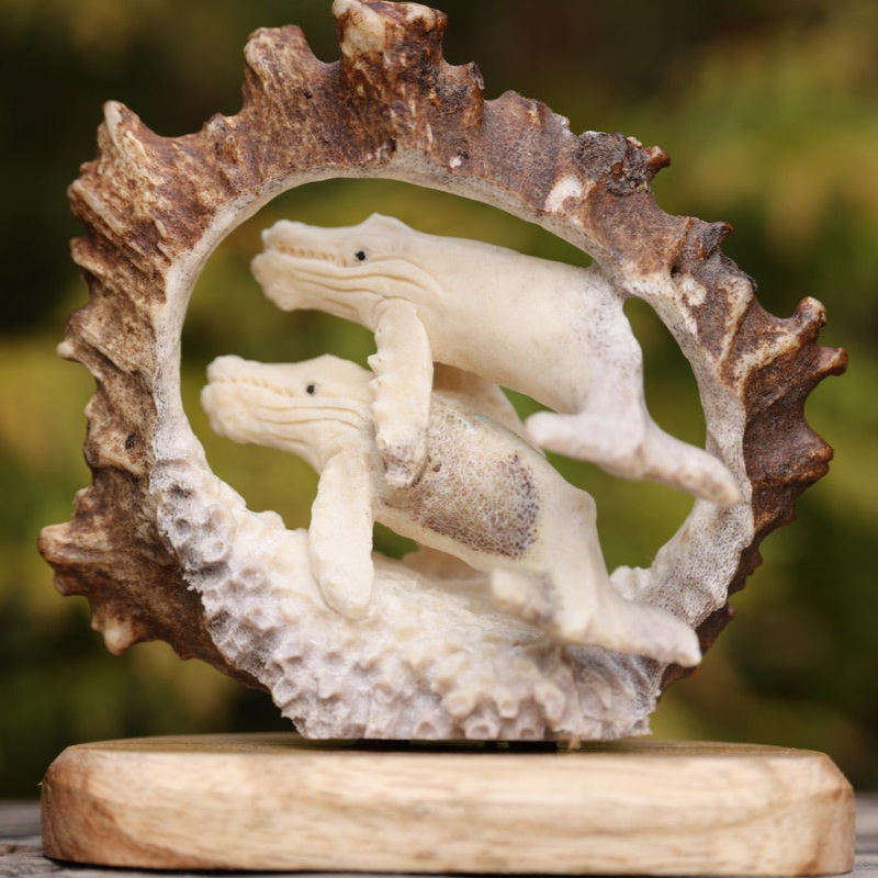 Whale Carving