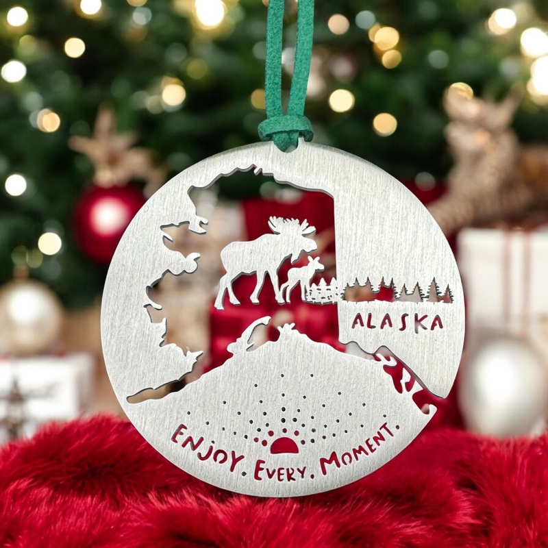 Alaska Moose Ornament