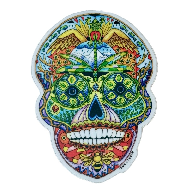 Skull Sticker