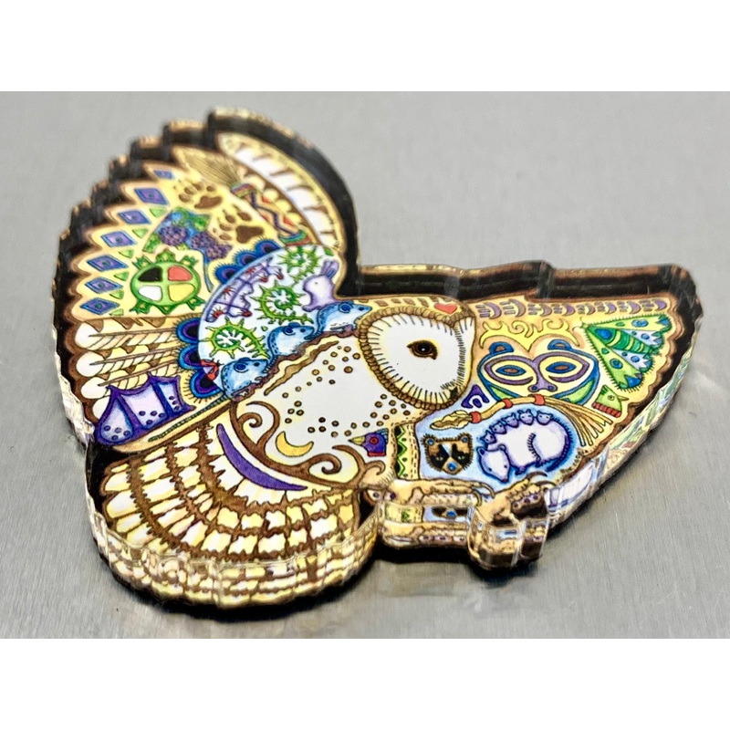Barn Owl Magnet
