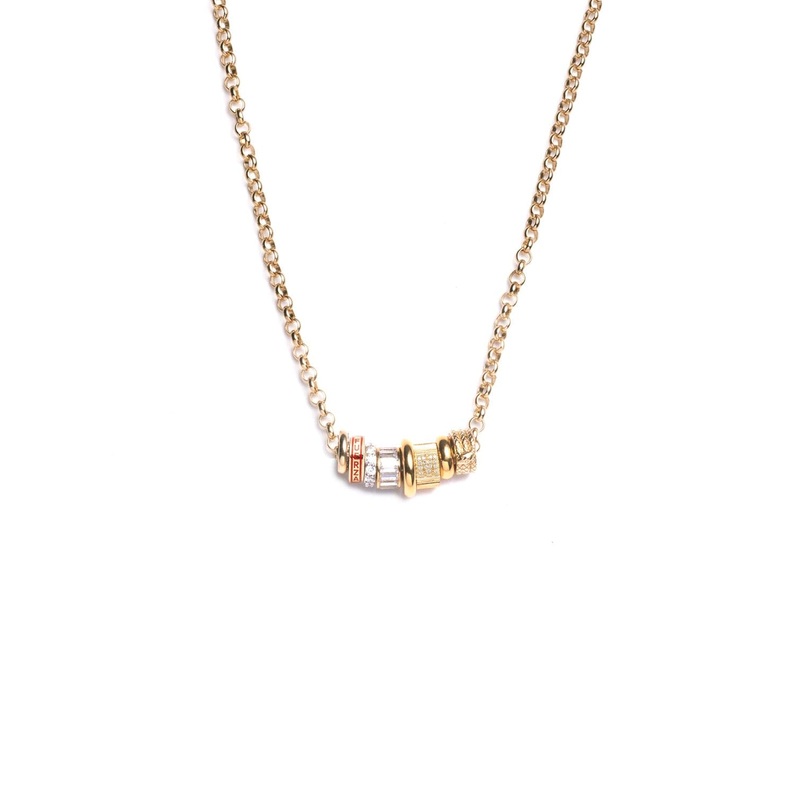 Strength : Heart Beat Story – Medium Belcher Chain Necklace Story