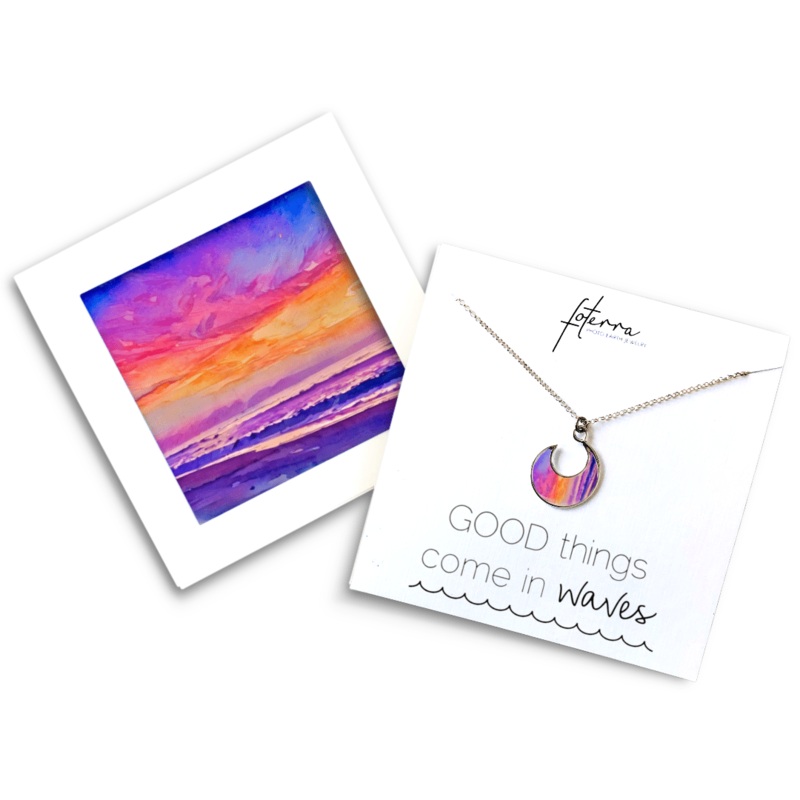 Sunrise Colors Mini Necklace