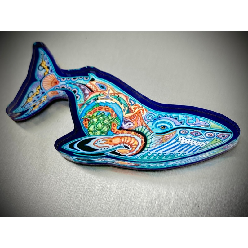 Blue Whale Magnet