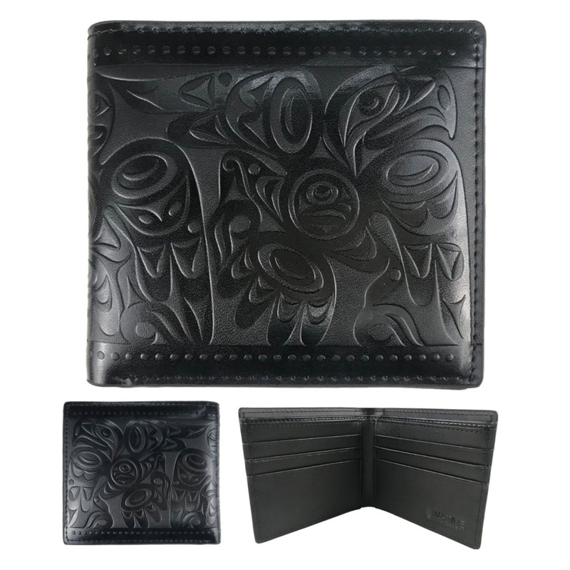 Leather Embossed Wallet – Eagle