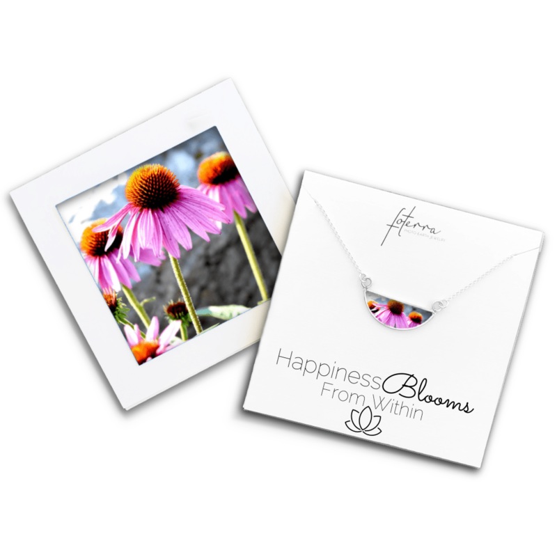 Pink Floral Necklace