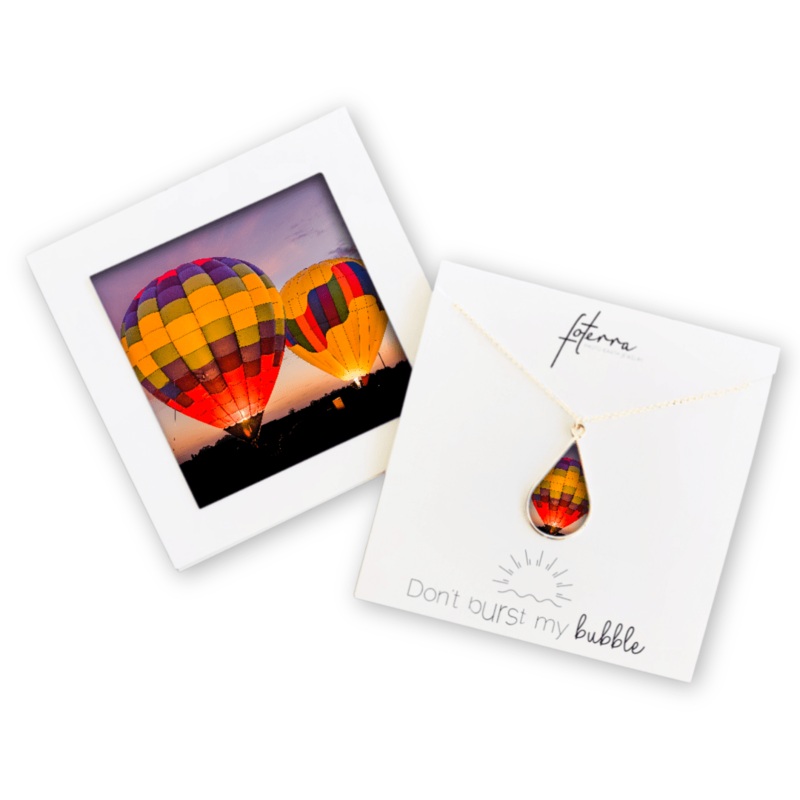 Rainbow Balloon Necklace