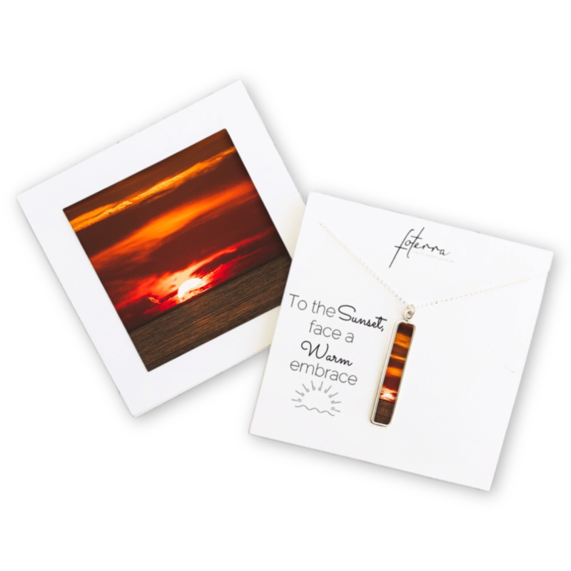 Red Horizons Necklace