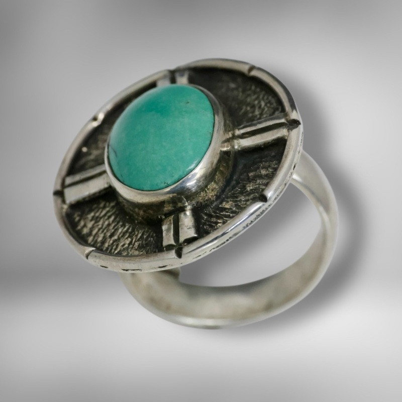 Turquoise Ring Size 6 1/2