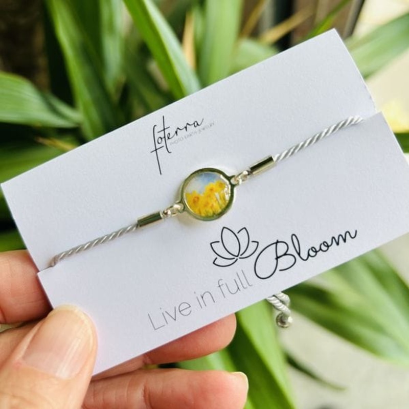 Birth Flower Bracelet – March – Daffodil – Sale