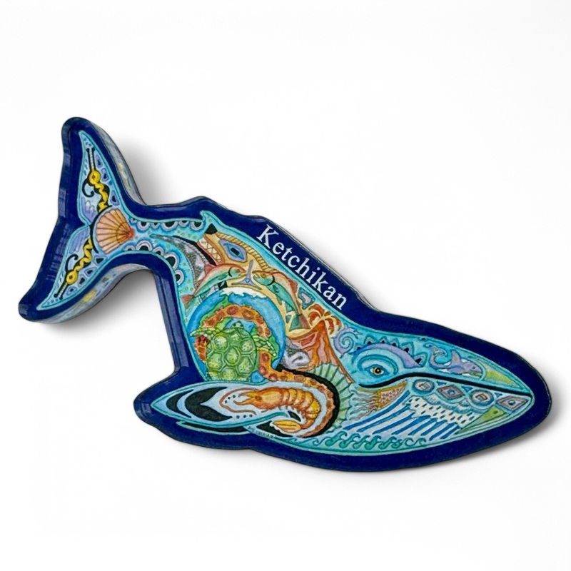 Ketchikan Magnet –  Blue Whale