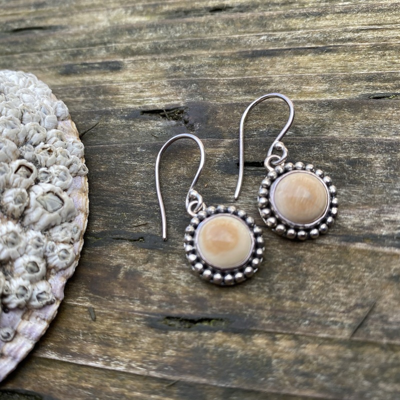 Mammoth Ivory Drop Earrings