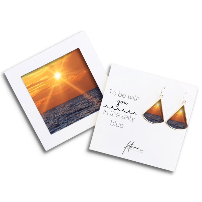 Panama City Sunset Earrings