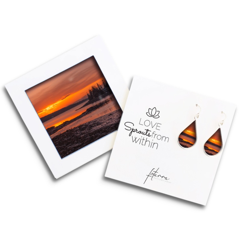Sunset Lake Earrings