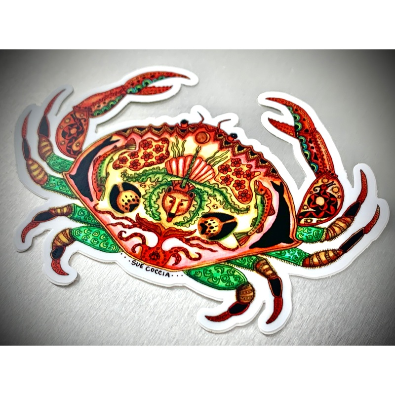 Crab Sticker