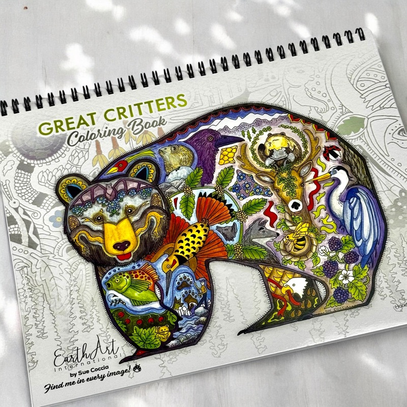 Great Critters Coloring Book