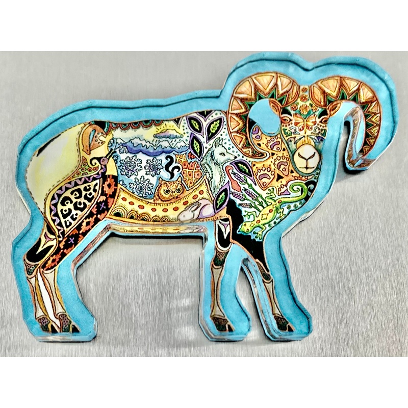 Big Horn Sheep Magnet