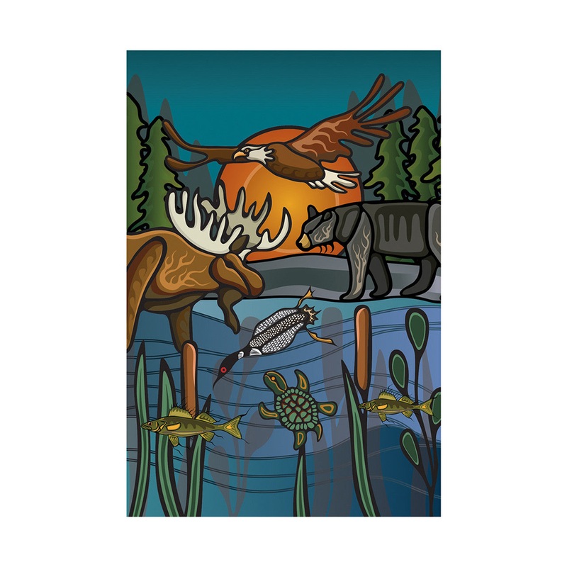 All My Relatives Postcard