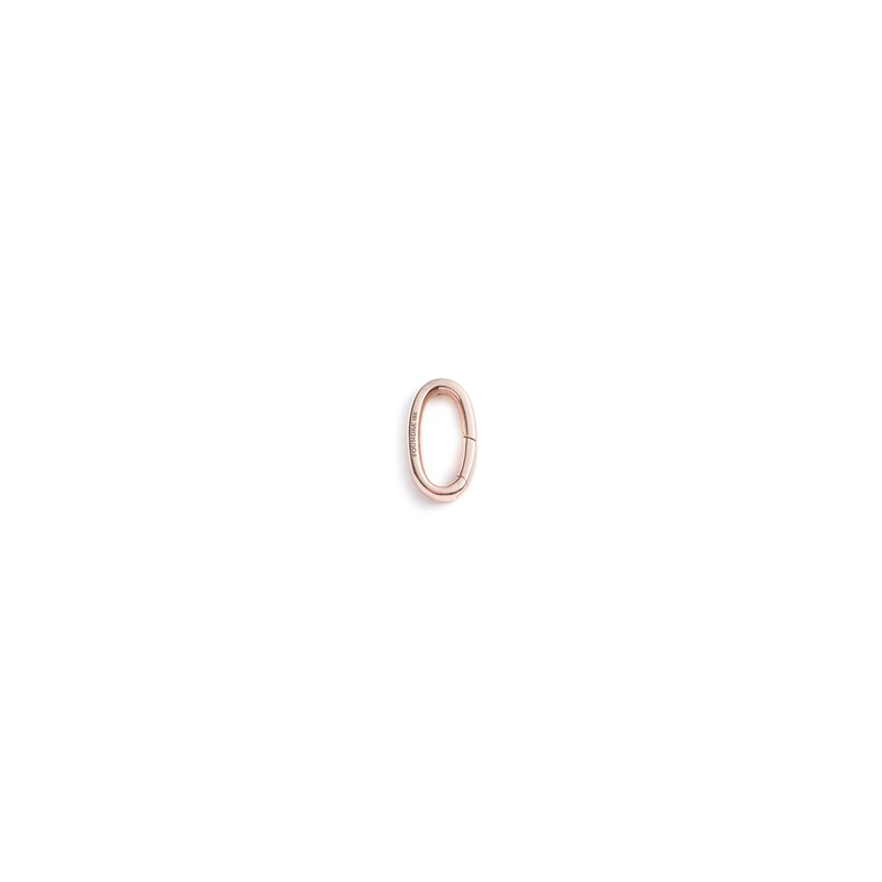 Medium Oval Annex Link Rose Gold