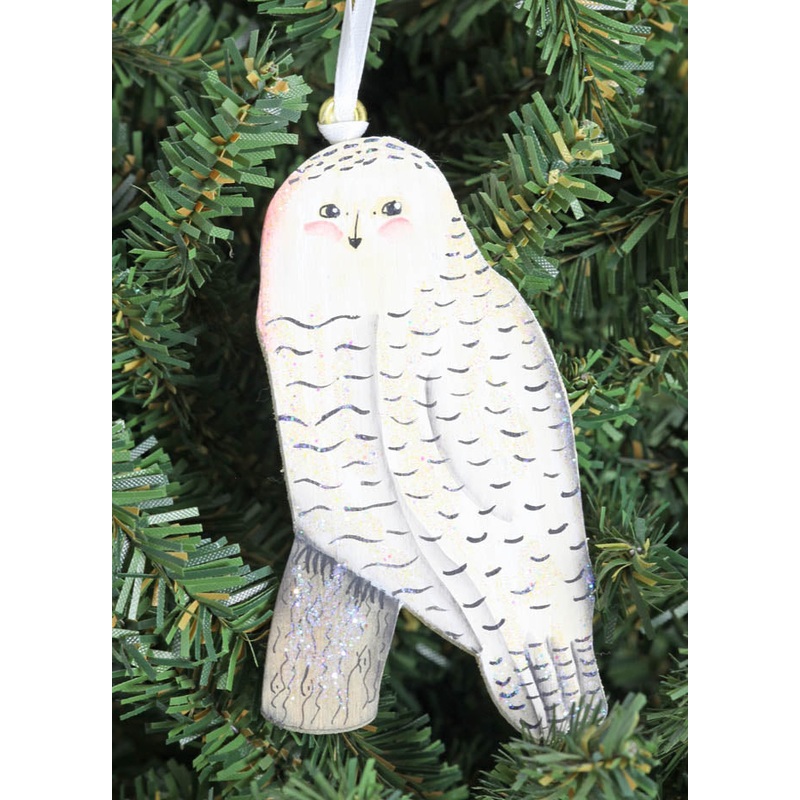 Snowy Owl Ornament
